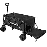 HZCYS アウトドアワゴン 230L耐荷重200KG（ブラック+グリンカバー） Amazon.co.jp: HZCYS アウトドアワゴン【2024強化版 後部展開可